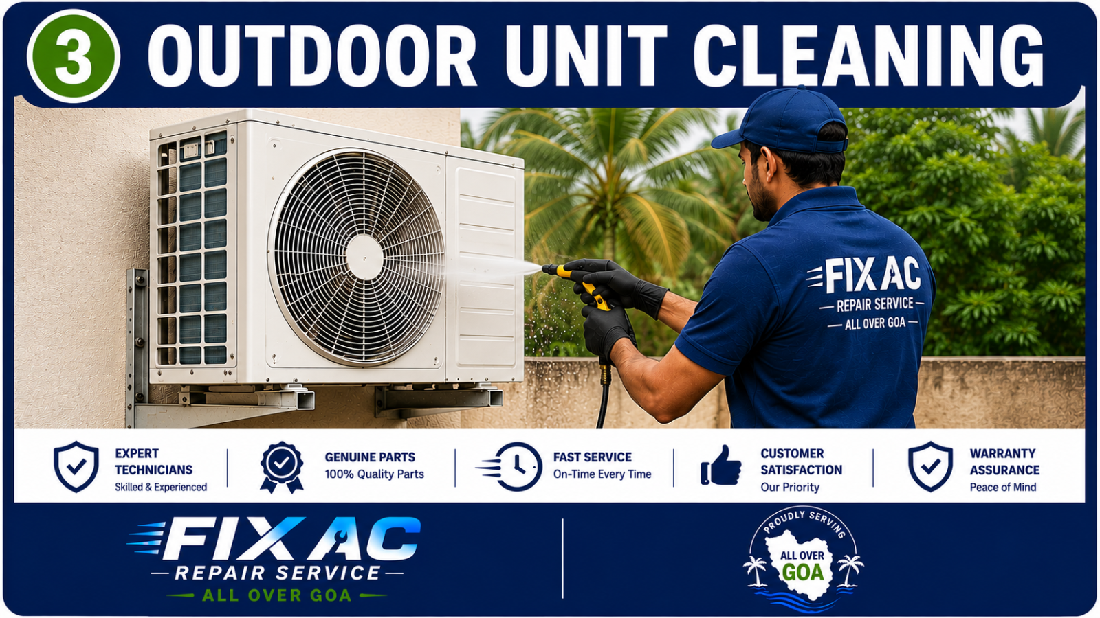 OUTDOOR UNIT CLEANING