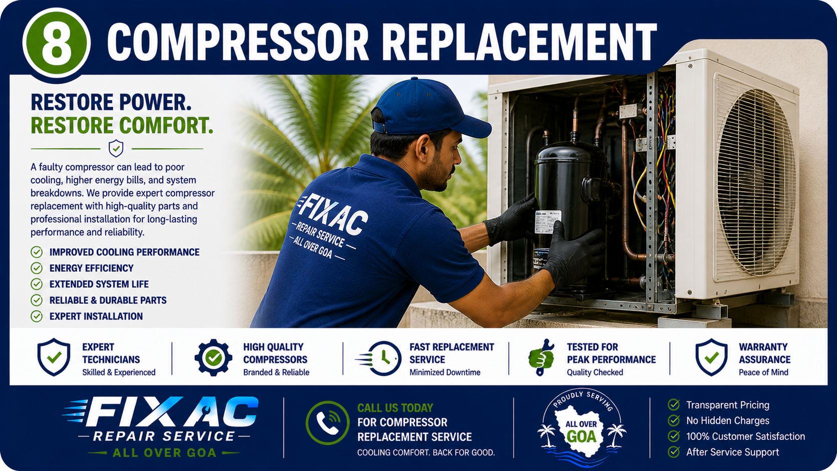 COMPRESSOR REPLACEMENT