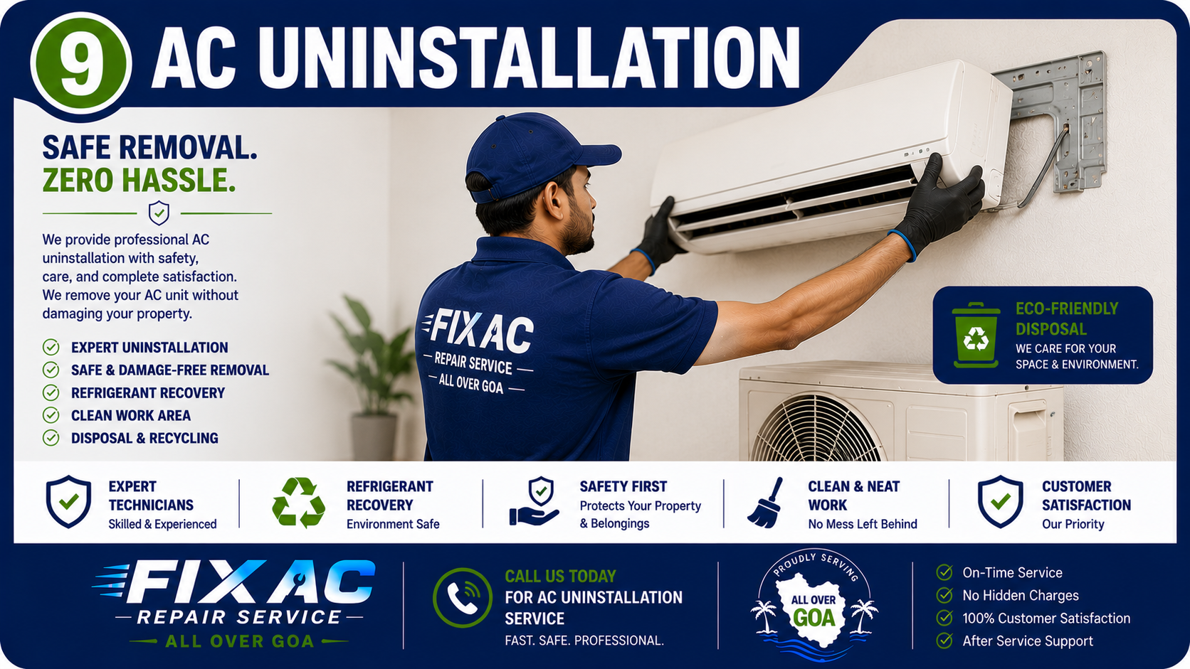 AC UNINSTALLATION