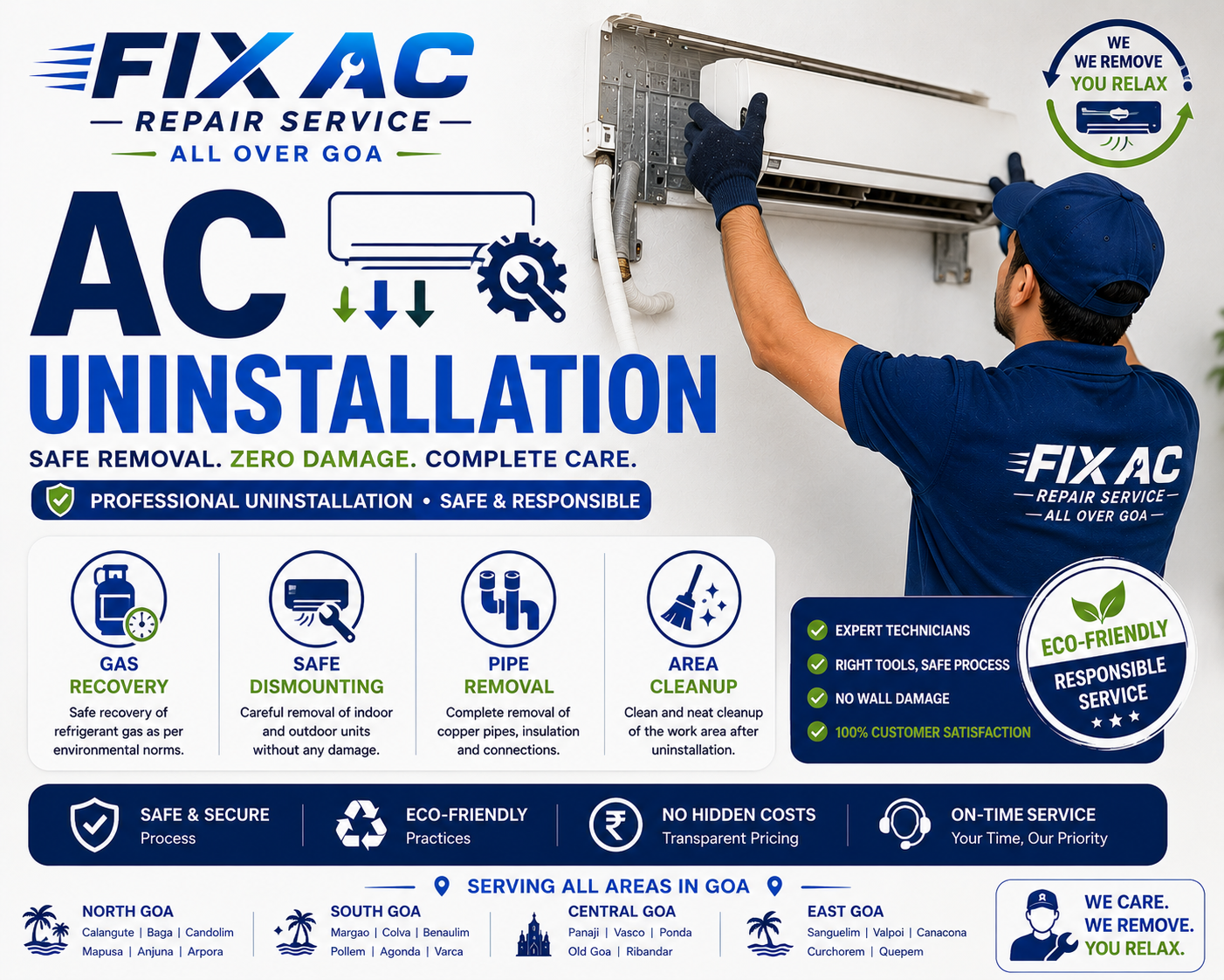 AC Uninstallation in Goa